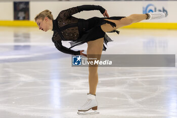 2024-09-13 - Amber GLENN (USA) during Women Short Program on September 13, 2024 at IceLab Bergamo Circuit, Italy - CHALLENGER SERIES LOMBARDIA TROPHY - ICE SKATING - WINTER SPORTS