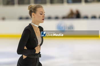 2024-09-13 - Anastasiia GUBANOVA (GEO) during Women Short Program on September 13, 2024 at IceLab Bergamo Circuit, Italy - CHALLENGER SERIES LOMBARDIA TROPHY - ICE SKATING - WINTER SPORTS