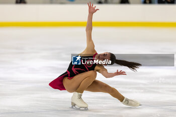 2024-09-13 - Lara Naki GUTMANN (ITA) during Women Short Program on September 13, 2024 at IceLab Bergamo Circuit, Italy - CHALLENGER SERIES LOMBARDIA TROPHY - ICE SKATING - WINTER SPORTS