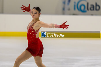 2024-09-13 - Anna PEZZETTA (ITA) during Women Short Program on September 13, 2024 at IceLab Bergamo Circuit, Italy - CHALLENGER SERIES LOMBARDIA TROPHY - ICE SKATING - WINTER SPORTS