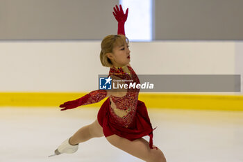 2024-09-13 - Kaori SAKAMOTO (JPN) during Women Short Program on September 13, 2024 at IceLab Bergamo Circuit, Italy - CHALLENGER SERIES LOMBARDIA TROPHY - ICE SKATING - WINTER SPORTS