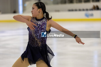 2024-09-13 - Rinka WATANABE (JPN) during Women Short Program on September 13, 2024 at IceLab Bergamo Circuit, Italy - CHALLENGER SERIES LOMBARDIA TROPHY - ICE SKATING - WINTER SPORTS