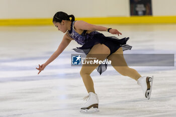 2024-09-13 - Rinka WATANABE (JPN) during Women Short Program on September 13, 2024 at IceLab Bergamo Circuit, Italy - CHALLENGER SERIES LOMBARDIA TROPHY - ICE SKATING - WINTER SPORTS