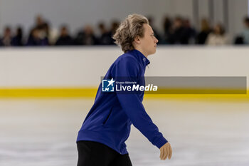 2024-09-13 - Ilia MALININ (USA) during Men Short Program on September 13, 2024 at IceLab Bergamo Circuit, Italy - CHALLENGER SERIES LOMBARDIA TROPHY - ICE SKATING - WINTER SPORTS