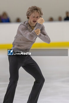 2024-09-13 - Ilia MALININ (USA) during Men Short Program on September 13, 2024 at IceLab Bergamo Circuit, Italy - CHALLENGER SERIES LOMBARDIA TROPHY - ICE SKATING - WINTER SPORTS