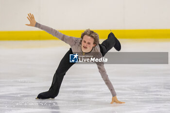 2024-09-13 - Ilia MALININ (USA) during Men Short Program on September 13, 2024 at IceLab Bergamo Circuit, Italy - CHALLENGER SERIES LOMBARDIA TROPHY - ICE SKATING - WINTER SPORTS