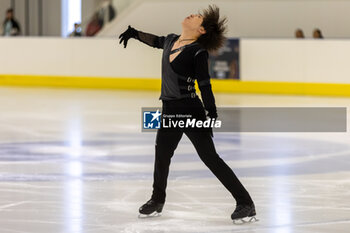 2024-09-13 - Kao MIURA (JPN) during Men Short Program on September 13, 2024 at IceLab Bergamo Circuit, Italy - CHALLENGER SERIES LOMBARDIA TROPHY - ICE SKATING - WINTER SPORTS