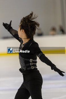 2024-09-13 - Kao MIURA (JPN) during Men Short Program on September 13, 2024 at IceLab Bergamo Circuit, Italy - CHALLENGER SERIES LOMBARDIA TROPHY - ICE SKATING - WINTER SPORTS