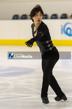 2024-09-13 - Kao MIURA (JPN) during Men Short Program on September 13, 2024 at IceLab Bergamo Circuit, Italy - CHALLENGER SERIES LOMBARDIA TROPHY - ICE SKATING - WINTER SPORTS