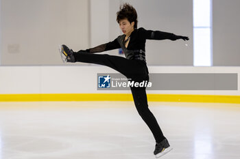 2024-09-13 - Kao MIURA (JPN) during Men Short Program on September 13, 2024 at IceLab Bergamo Circuit, Italy - CHALLENGER SERIES LOMBARDIA TROPHY - ICE SKATING - WINTER SPORTS