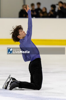 2024-09-13 - Shun SATO (JPN) during Men Short Program on September 13, 2024 at IceLab Bergamo Circuit, Italy - CHALLENGER SERIES LOMBARDIA TROPHY - ICE SKATING - WINTER SPORTS