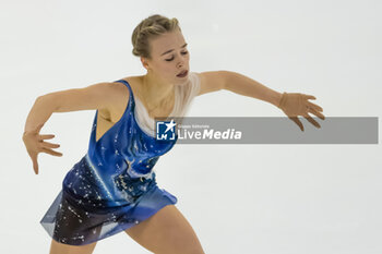 2024-09-14 - Anastasiia GUBANOVA (GEO) during Women Free Skating on September 14, 2024 at IceLab Bergamo, Italy - CHALLENGER SERIES LOMBARDIA TROPHY - ICE SKATING - WINTER SPORTS