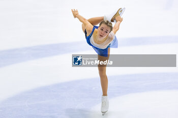 2024-09-14 - Anastasiia GUBANOVA (GEO) during Women Free Skating on September 14, 2024 at IceLab Bergamo, Italy - CHALLENGER SERIES LOMBARDIA TROPHY - ICE SKATING - WINTER SPORTS