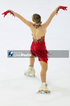 2024-09-14 - Sarah EVERHARDT (USA) during Women Free Skating on September 14, 2024 at IceLab Bergamo, Italy - CHALLENGER SERIES LOMBARDIA TROPHY - ICE SKATING - WINTER SPORTS