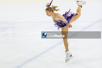 2024-09-14 - Amber GLENN (USA) during Women Free Skating on September 14, 2024 at IceLab Bergamo, Italy - CHALLENGER SERIES LOMBARDIA TROPHY - ICE SKATING - WINTER SPORTS