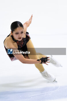 2024-09-14 - Rinka WATANABE (JPN) during Women Free Skating on September 14, 2024 at IceLab Bergamo, Italy - CHALLENGER SERIES LOMBARDIA TROPHY - ICE SKATING - WINTER SPORTS