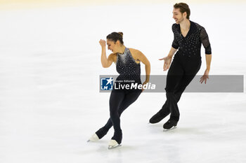 2024-09-15 - Sara CONTI (ITA) / Niccolo MACII (ITA) during Pairs Free Skating on September 15, 2024 at IceLab Bergamo, Italy - CHALLENGER SERIES LOMBARDIA TROPHY - ICE SKATING - WINTER SPORTS