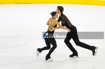 2024-09-15 - Sara CONTI (ITA) / Niccolo MACII (ITA) during Pairs Free Skating on September 15, 2024 at IceLab Bergamo, Italy - CHALLENGER SERIES LOMBARDIA TROPHY - ICE SKATING - WINTER SPORTS