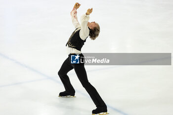 2024-09-15 - Ilia MALININ (USA) during Men Free Skating on September 15, 2024 at IceLab Bergamo, Italy - CHALLENGER SERIES LOMBARDIA TROPHY - ICE SKATING - WINTER SPORTS