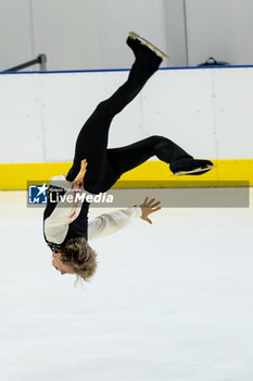 2024-09-15 - Ilia MALININ (USA) during Men Free Skating on September 15, 2024 at IceLab Bergamo, Italy - CHALLENGER SERIES LOMBARDIA TROPHY - ICE SKATING - WINTER SPORTS