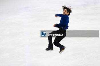 2024-09-15 - Kao MIURA (JPN) during Men Free Skating on September 15, 2024 at IceLab Bergamo, Italy - CHALLENGER SERIES LOMBARDIA TROPHY - ICE SKATING - WINTER SPORTS