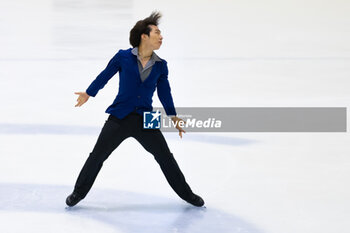 2024-09-15 - Kao MIURA (JPN) during Men Free Skating on September 15, 2024 at IceLab Bergamo, Italy - CHALLENGER SERIES LOMBARDIA TROPHY - ICE SKATING - WINTER SPORTS