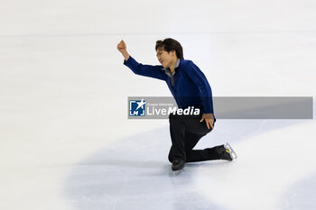 2024-09-15 - Kao MIURA (JPN) during Men Free Skating on September 15, 2024 at IceLab Bergamo, Italy - CHALLENGER SERIES LOMBARDIA TROPHY - ICE SKATING - WINTER SPORTS