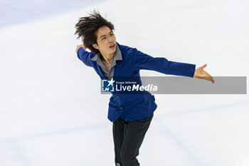 2024-09-15 - Kao MIURA (JPN) during Men Free Skating on September 15, 2024 at IceLab Bergamo, Italy - CHALLENGER SERIES LOMBARDIA TROPHY - ICE SKATING - WINTER SPORTS