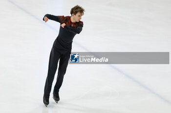 2024-09-15 - Nika EGADZE (GEO) during Men Free Skating on September 15, 2024 at IceLab Bergamo, Italy - CHALLENGER SERIES LOMBARDIA TROPHY - ICE SKATING - WINTER SPORTS