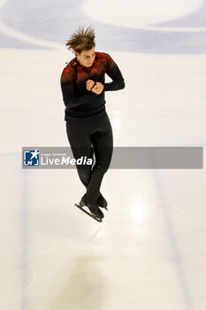 2024-09-15 - Nika EGADZE (GEO) during Men Free Skating on September 15, 2024 at IceLab Bergamo, Italy - CHALLENGER SERIES LOMBARDIA TROPHY - ICE SKATING - WINTER SPORTS