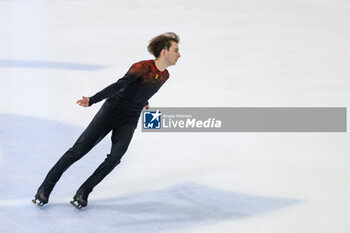 2024-09-15 - Nika EGADZE (GEO) during Men Free Skating on September 15, 2024 at IceLab Bergamo, Italy - CHALLENGER SERIES LOMBARDIA TROPHY - ICE SKATING - WINTER SPORTS