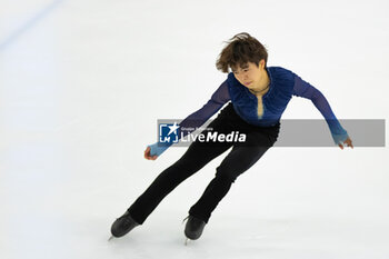 2024-09-15 - Shun SATO (JPN) during Men Free Skating on September 15, 2024 at IceLab Bergamo, Italy - CHALLENGER SERIES LOMBARDIA TROPHY - ICE SKATING - WINTER SPORTS