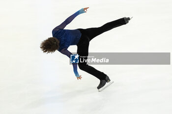 2024-09-15 - Shun SATO (JPN) during Men Free Skating on September 15, 2024 at IceLab Bergamo, Italy - CHALLENGER SERIES LOMBARDIA TROPHY - ICE SKATING - WINTER SPORTS