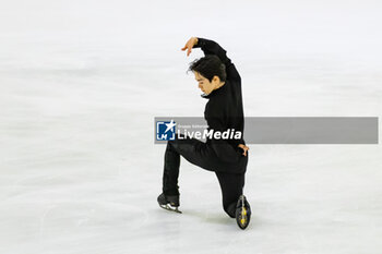 2024-09-15 - Yuma KAGIYAMA (JPN) during Men Free Skating on September 15, 2024 at IceLab Bergamo, Italy - CHALLENGER SERIES LOMBARDIA TROPHY - ICE SKATING - WINTER SPORTS