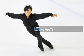 2024-09-15 - Yuma KAGIYAMA (JPN) during Men Free Skating on September 15, 2024 at IceLab Bergamo, Italy - CHALLENGER SERIES LOMBARDIA TROPHY - ICE SKATING - WINTER SPORTS