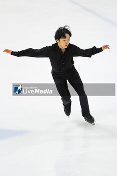 2024-09-15 - Yuma KAGIYAMA (JPN) during Men Free Skating on September 15, 2024 at IceLab Bergamo, Italy - CHALLENGER SERIES LOMBARDIA TROPHY - ICE SKATING - WINTER SPORTS