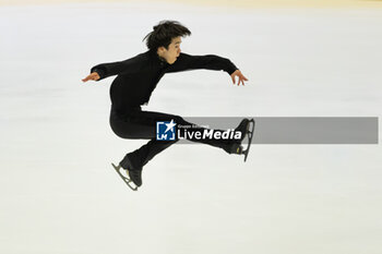 2024-09-15 - Yuma KAGIYAMA (JPN) during Men Free Skating on September 15, 2024 at IceLab Bergamo, Italy - CHALLENGER SERIES LOMBARDIA TROPHY - ICE SKATING - WINTER SPORTS