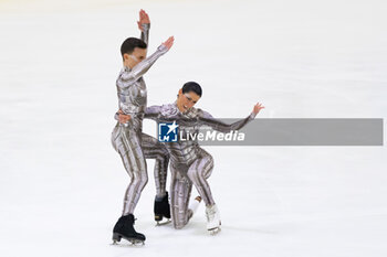 2024-09-15 - Charlene GUIGNARD (ITA) / Marco FABBRI (ITA) during Dance Free Skating on September 15, 2024 at IceLab Bergamo, Italy - CHALLENGER SERIES LOMBARDIA TROPHY - ICE SKATING - WINTER SPORTS