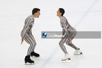 2024-09-15 - Charlene GUIGNARD (ITA) / Marco FABBRI (ITA) during Dance Free Skating on September 15, 2024 at IceLab Bergamo, Italy - CHALLENGER SERIES LOMBARDIA TROPHY - ICE SKATING - WINTER SPORTS