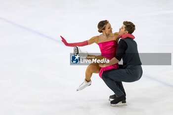 2024-09-15 - Carolane SOUCISSE (IRL) / Shane FIRUS (IRL) during Dance Free Skating on September 15, 2024 at IceLab Bergamo, Italy - CHALLENGER SERIES LOMBARDIA TROPHY - ICE SKATING - WINTER SPORTS