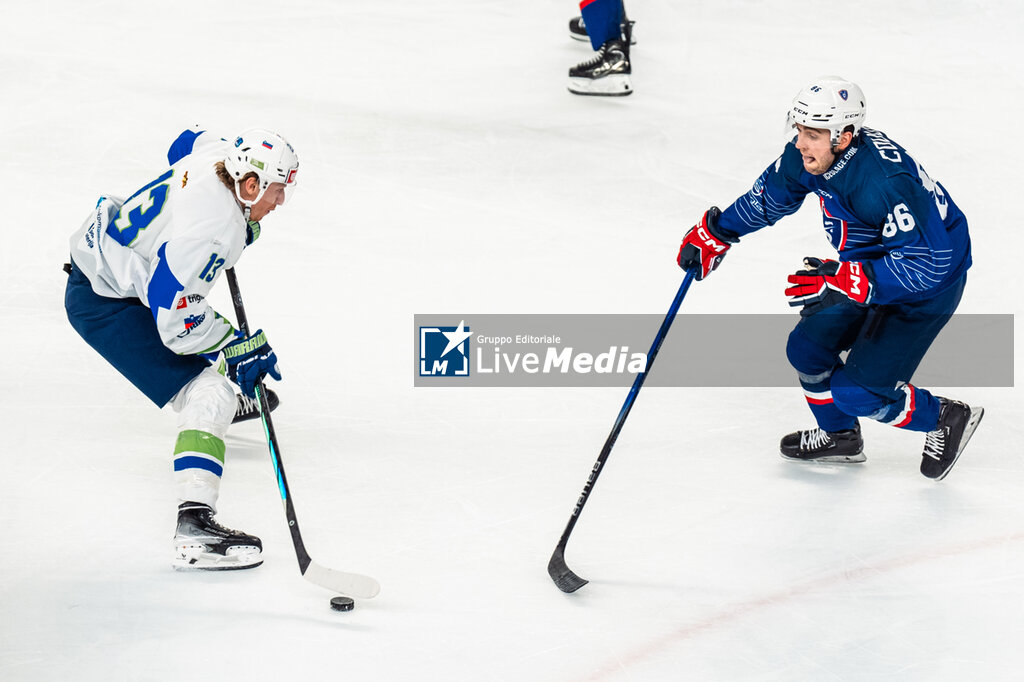 ICE HOCKEY - FRIENDLY GAME - FRANCE v SLOVENIA - ICE HOCKEY - WINTER SPORTS