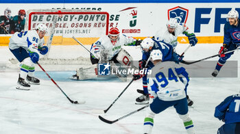 24/04/2024 - Zan US of Slovenia during the International Friendly Ice Hockey match between France and Slovenia on April 24, 2024 at Aren’Ice in Cergy-Pontoise, France - ICE HOCKEY - FRIENDLY GAME - FRANCE V SLOVENIA - HOCKEY SU GHIACCIO - SPORT INVERNALI
