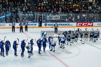 24/04/2024 - Illustration during the International Friendly Ice Hockey match between France and Slovenia on April 24, 2024 at Aren’Ice in Cergy-Pontoise, France - ICE HOCKEY - FRIENDLY GAME - FRANCE V SLOVENIA - HOCKEY SU GHIACCIO - SPORT INVERNALI
