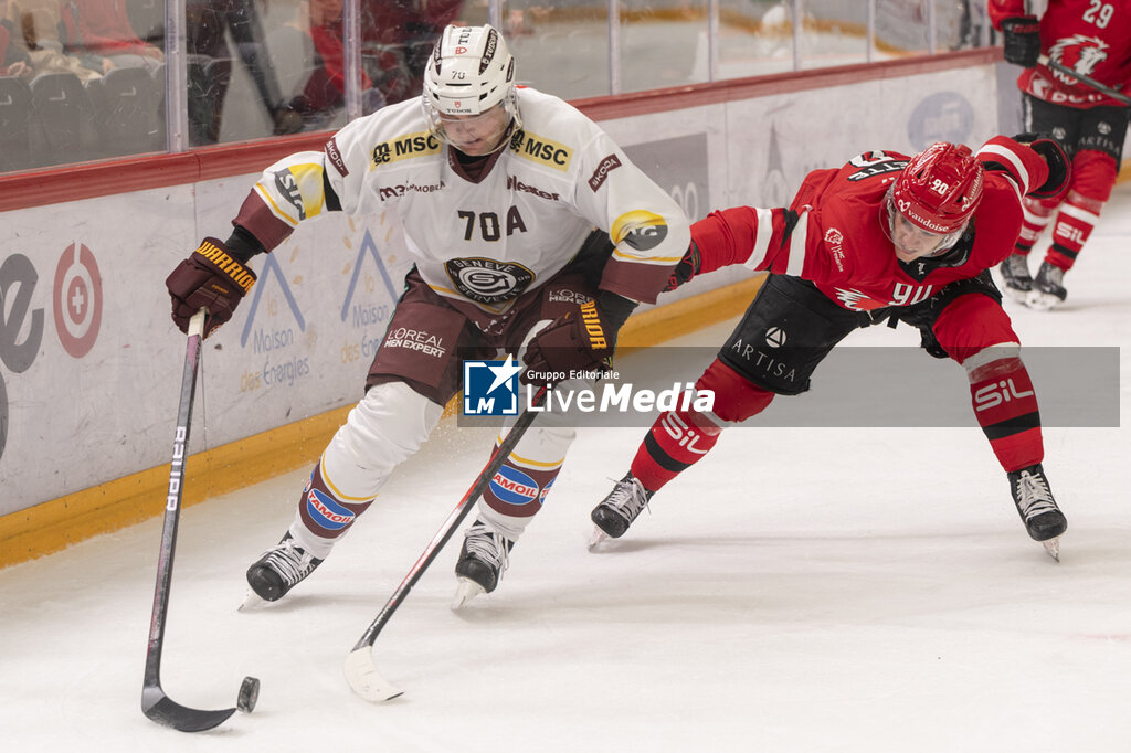 Lausanne HC vs Geneve Servette HC - ICE HOCKEY - WINTER SPORTS