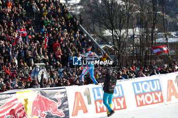 2024-01-20 - ALPINE SKIING - FIS WC 2023-2024
Men's World Cup DH
Kitzbuehel, Austria, Austria
2024-01-20 - Saturday
Image shows: SARRAZIN Cyprien (FRA) FIRST CLASSIFIED

 - AUDI FIS WORLD CUP SKI - MEN'S DOWNHILL - ALPINE SKIING - WINTER SPORTS