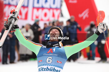 2024-01-21 - ALPINE SKIING - FIS WC 2023-2024
Men's World Cup SL
Kitzbuehel, Austria, Austria
2024-01-21 - Sunday
Image shows: STRASSER Linus (GER) FIRST CLASSIFIED
 - AUDI FIS WORLD CUP SKI - MEN'S SLALOM - ALPINE SKIING - WINTER SPORTS