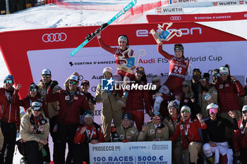 2024-01-26 - ALPINE SKIING - FIS WC 2023-2024
Women's World Cup DH
Cortina D'Ampezzo, Veneto, Italy
2024-01-26 - Friday
Image shows: VENIER Stephanie (AUT) FIRST CLASSIFIED
































































































 - 2024 AUDI FIS WORLD CUP - WOMEN'S DOWNHILL - ALPINE SKIING - WINTER SPORTS