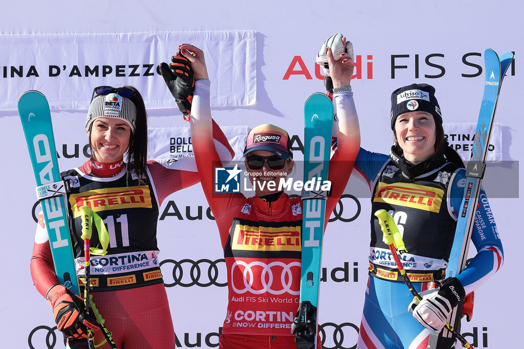 2024 AUDI FIS World Cup - Women's Super-G - ALPINE SKIING - WINTER SPORTS