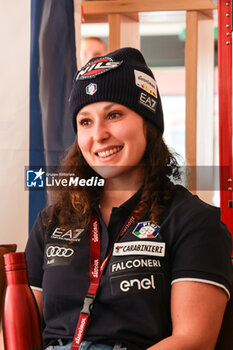 2024-10-25 - FIS Ski World Cup 2024-2025 -
Men’s Press conference Team Italia - Solden
Friday 25 October 2024
Elisa Platino (ITA) - ITALY TEAM PRESS CONFERENCE WORLD CUP - ALPINE SKIING - WINTER SPORTS