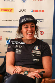 2024-10-25 - FIS Ski World Cup 2024-2025 -
Men’s Press conference Team Italia - Solden
Friday 25 October 2024
Federica Brignone (ITA) - ITALY TEAM PRESS CONFERENCE WORLD CUP - ALPINE SKIING - WINTER SPORTS